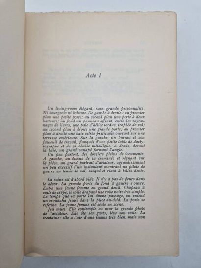 HERIAT, Philippe. Théâtre III. Voltige, followed...