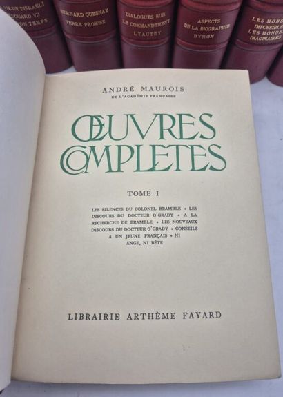 MAUROIS, André. Complete Works. Original...