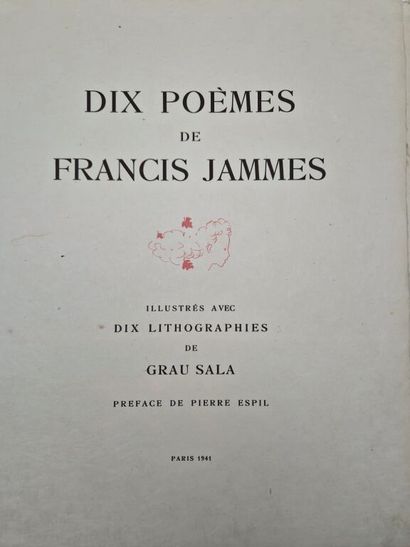 GRAU SALA, Emilio, and JAMMES, Francis. Ten...