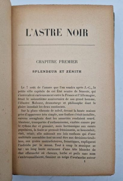DAUDET, Léon. *L'Astre Noir*.



First edition;...