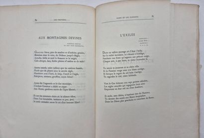 HEREDIA, José-Maria de. *Les Trophées*.

First...