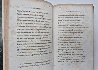 LAMARTINE, Alphonse de. Jocelyn. Episode....