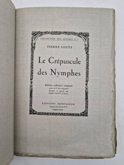 LOUYS, Pierre, and SAINT-PAUL, Jean. *Le...