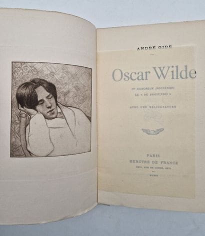 GIDE, André. Oscar Wilde. In Memoriam (Memories)....