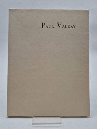 VALERY, Paul. Speech. Delivered on November...