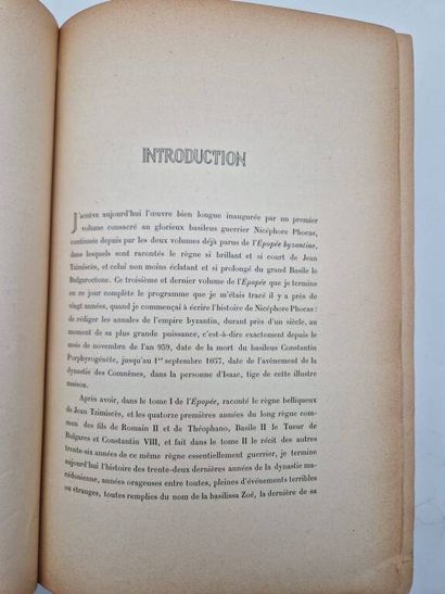 SCHLUMBERGER, Gustave. The Byzantine Epic...