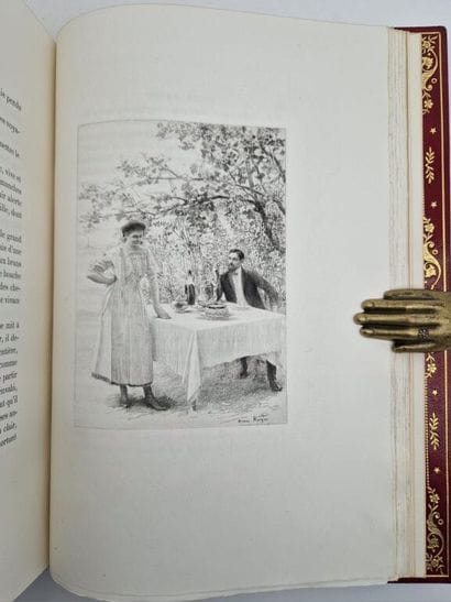 MAUPASSANT, Guy de. *Notre Cœur*. A portrait...