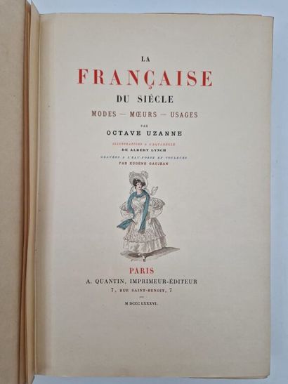 UZANNE, Octave. The French Woman of the Century:...