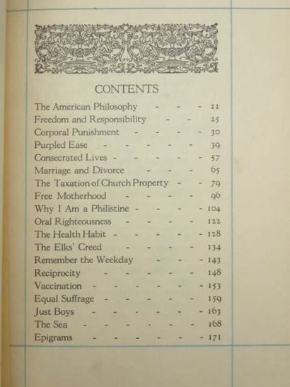 HUBBARD, Elbert. The Philosophy of Elbert...
