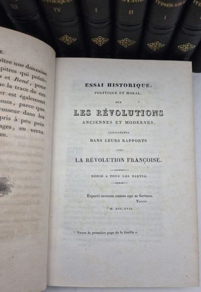 CHATEAUBRIAND, François-René de. Complete...