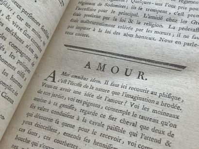 VOLTAIRE. Portable Philosophical Dictionary.

A...