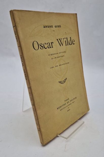 GIDE, André. Oscar Wilde. In Memoriam (Memories)....