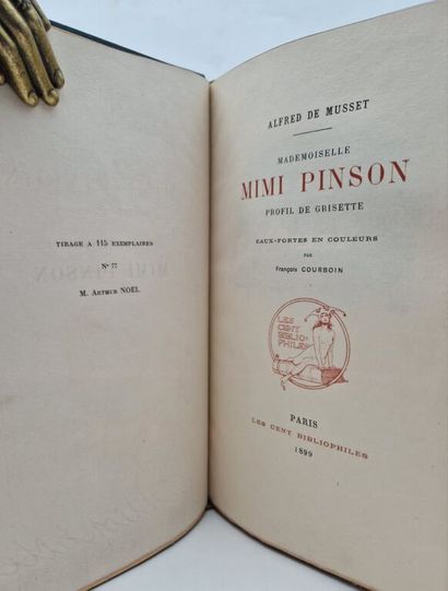 MUSSET, Alfred de, and COURBOIN, François....