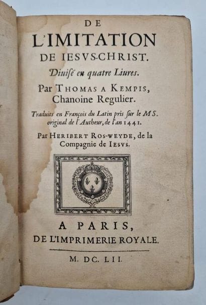 KEMPIS, Thomas A. and ROSWEYDE, Héribert...