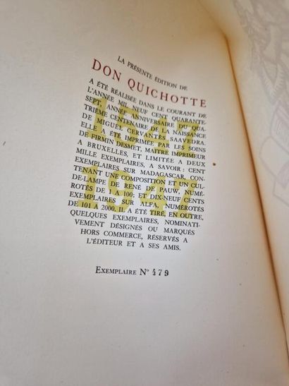 CERVANTES and PAUW, René de. The Ingenious...