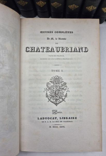 CHATEAUBRIAND, François-René de. Complete...