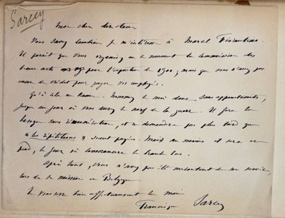 SARCEY, Francisque. Memories of Youth.



A...