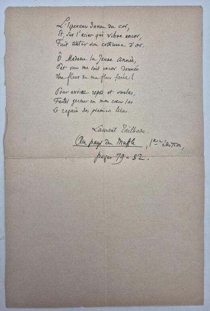 TAILHADE, Laurent. Au pays du mufle.

A fine...