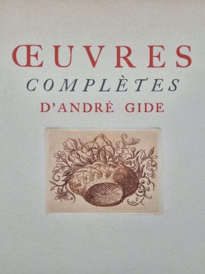 GIDE, André. Complete Works. An expanded...