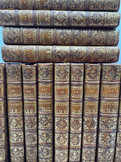 ROUSSEAU (Jean-Jacques). Complete Works of...