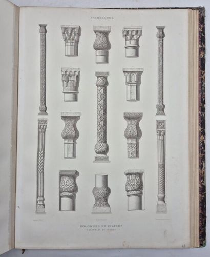 PRISSE D'AVENNES, Achille. Arab Art as Seen...