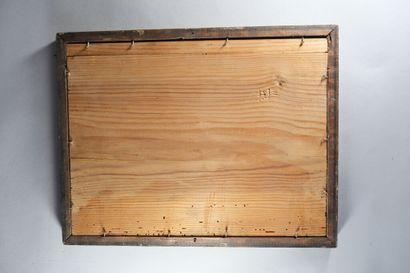 Ensemble de 6 gravures encadrées dont :
-...