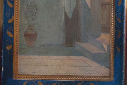 [CATHOLICISME]. 
Ensemble de cinq estampes...