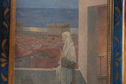 [CATHOLICISME]. 
Ensemble de cinq estampes...