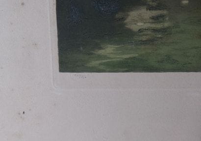 Alfred VAN NESTE (1874-1969). 
Pont à Bruges...
