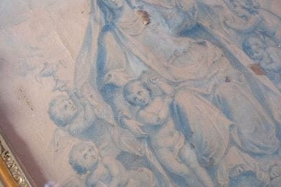 [CATHOLICISME]. 
Ensemble de cinq estampes...