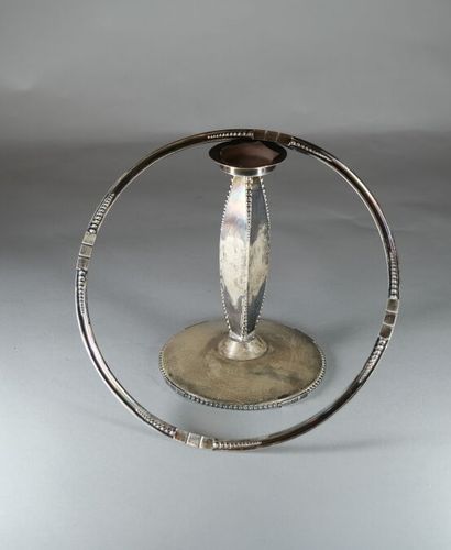 Pied et monture de coupe en argent 925 ‰,...
