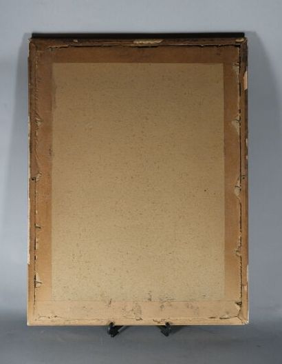 C. DUFFAUD. 
Paysages landais.
Deux aquarelles.
Signées...