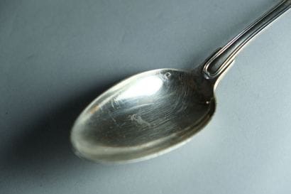 Partie de ménagère à double filets, certaines...