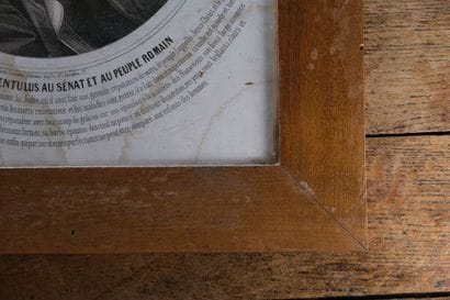 [CATHOLICISME]. 
Ensemble de cinq estampes...