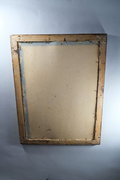 Ensemble de 6 gravures encadrées dont :
-...
