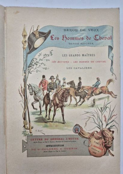[EQUIDIA]VAUX, Charles Devaux dit le baron...