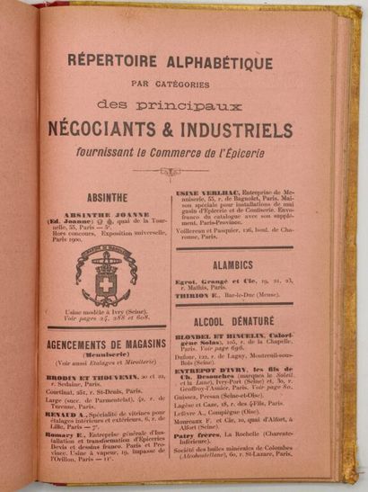 [COMMERCE]SEIGNEURIE, Albert. Annuaire général...