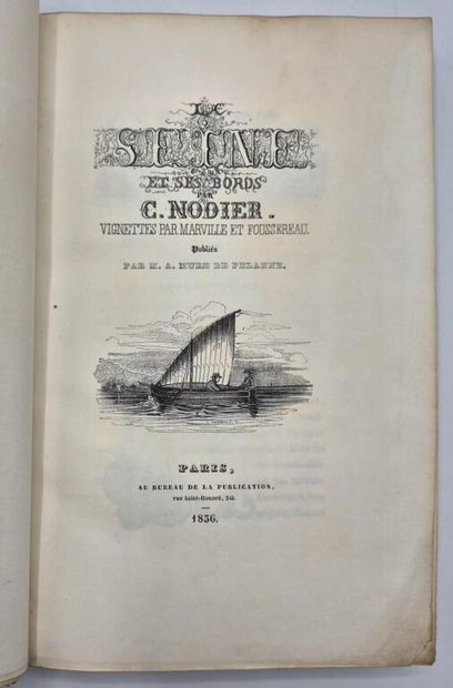 [PARIS]NODIER, Charles. La Seine et ses bords.

Paris,...