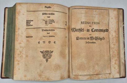 [COMMERCE XVIIe]. Unterricht der Wechsel-Handlung,...