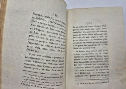 [REVOLUTION]RIOUFFE, Honoré-Jean. Mémoires...
