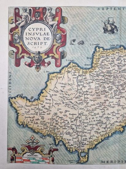 [CHYPRE]. ORTELIUS, Abraham. Cypri Insulae...