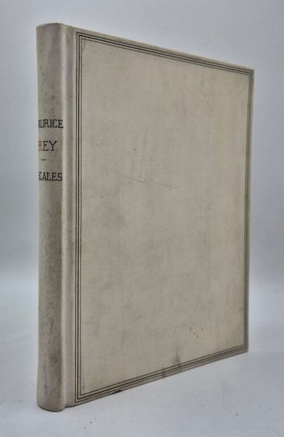 REY, Maurice. Manuscrit recopié de ses parutions...