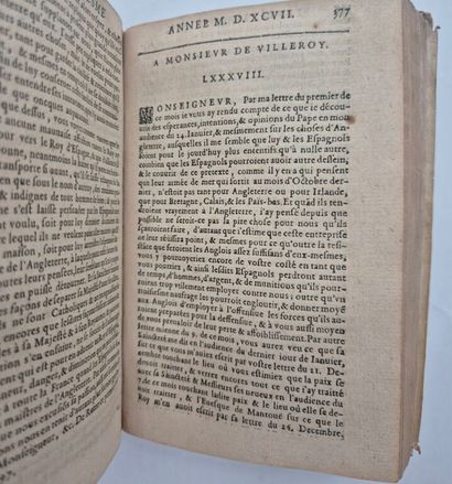 OSSAT, Arnaud d'. Lettres de l'illustrissime...