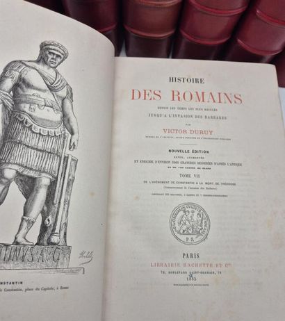 DURUY, Victor. Histoire des romains depuis...