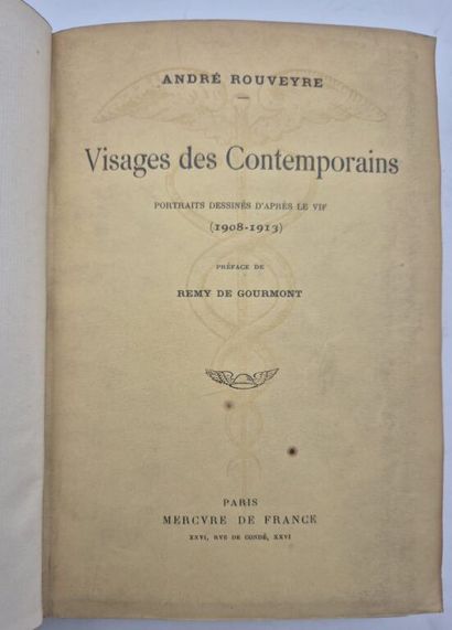 ROUVEYRE, André. Visages des contemporains.

Edition...