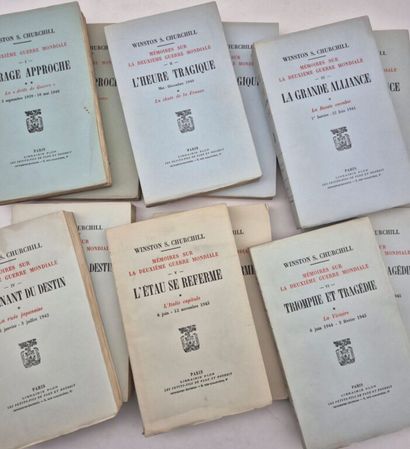 CHURCHILL, Winston. La Deuxième Guerre mondiale.

Les...