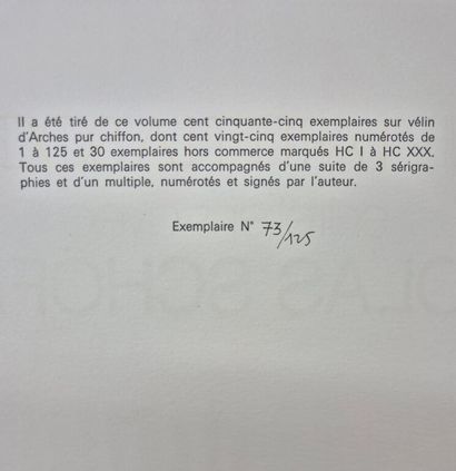SCHÖFFER, Nicolas et FERRIER, Jean-Louis....