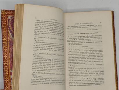 LESSEPS, Ferdinand de. Lettres, journal et...