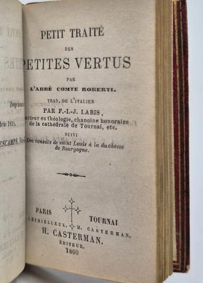 [MINUSCULE]ROBERTI, Giovanni Battista. Petit...