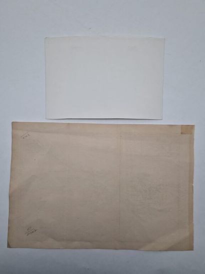 [CHYPRE - EMPIRE OTTOMAN]. Réunion de deux...
